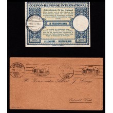 1933. Tyskland. Diverse. International svarkupon.